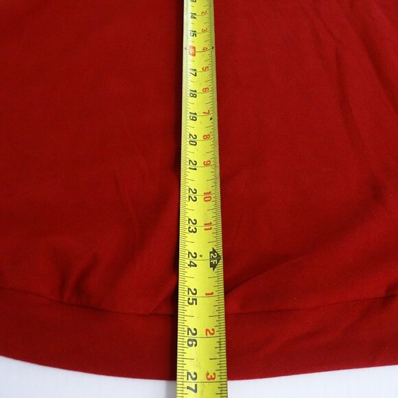 Nuggles Burgundy Red Green Striped Knit Top Women Plus Size 3X Long Sleeve NEW - Picture 9 of 9